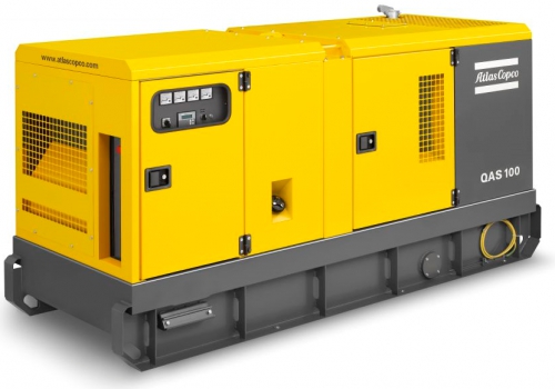 На постоянную работу Atlas Copco QAS 100 (81 кВт)