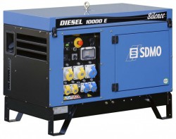 Дизельный генератор с автозапуском SDMO DIESEL 10000 E SILENCE