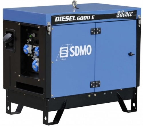 5 кВт SDMO DIESEL 6000 E SILENCE AVR