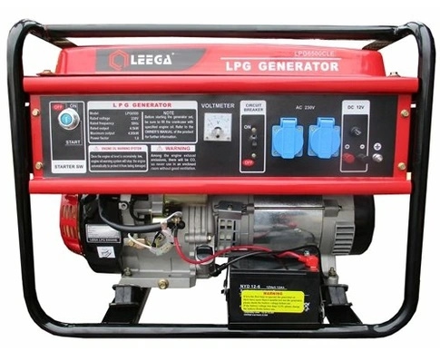 Газовый генератор АМПЕРОС LPG6500CLE